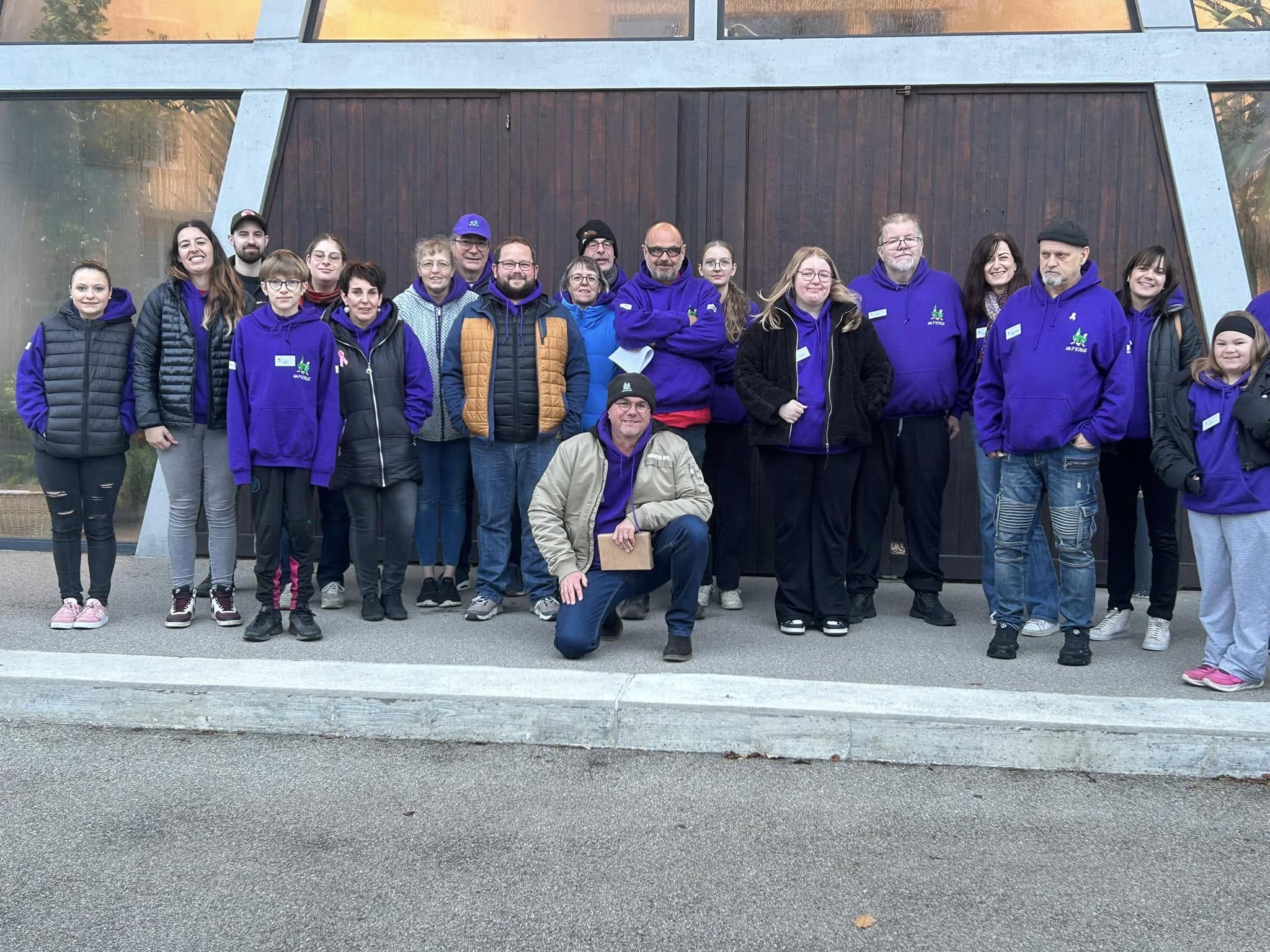 Membres et bénévoles de l’association Un P’tit Plus