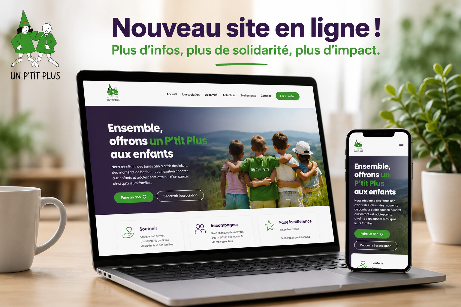 Bienvenue sur notre nouveau site internet